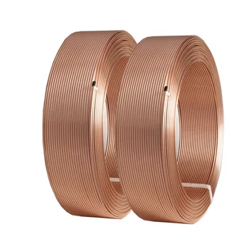 High Quality 1/4" Inch Diameter Pancake Coil C10100 C11000 C12200 Refrigeration Air Conditioning Copper Tube