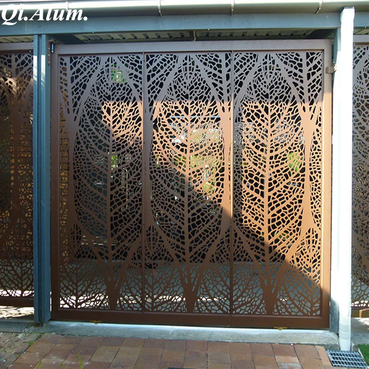 PVDF Coating stainless steel Perforated Screen