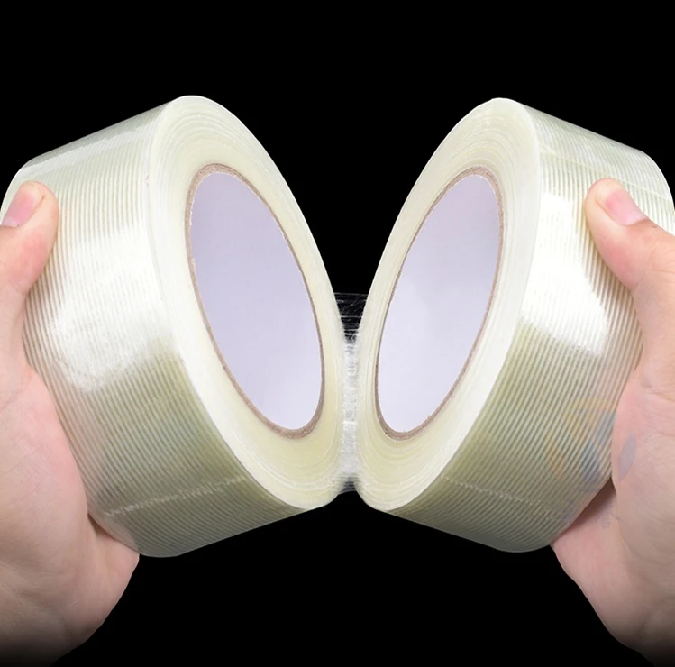 Fiber Glass Tape Reinforced Filament Self Adhesive Tape For Heavy