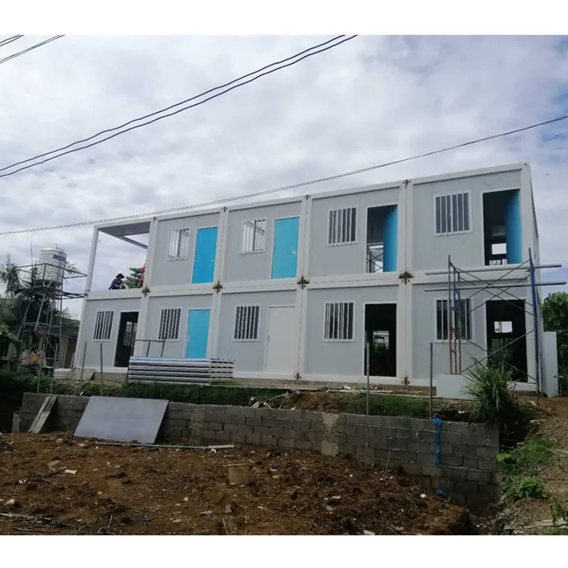 philippines project low cost container house