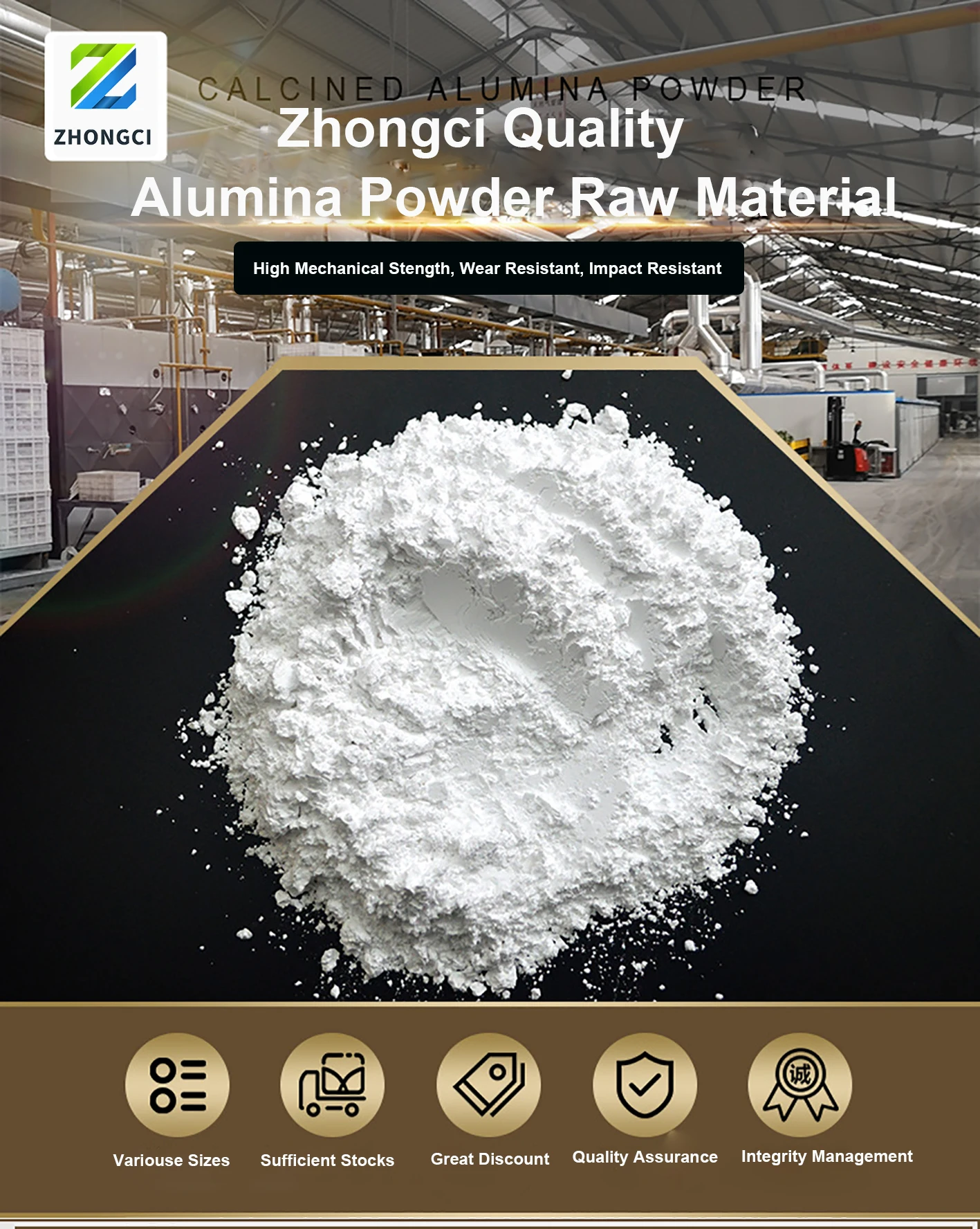 Zhongci Ceramics Material Manufacturer Refractory material 