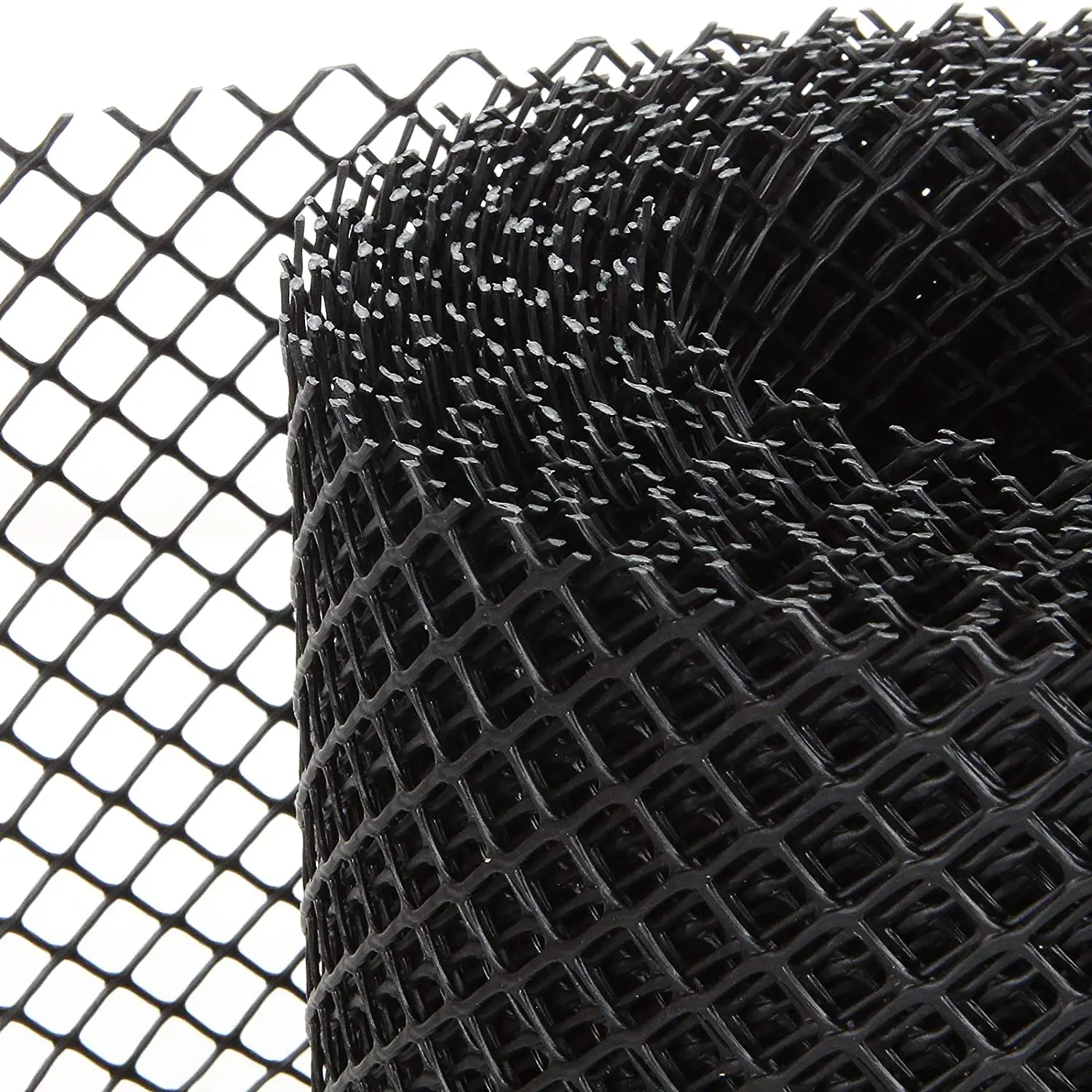 Black Polyethylene Gutter Guard – 6" X 25' Roll, Keeps Leaves And Debris Out, Easy DIY Installation