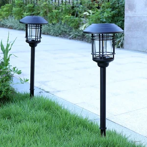 Vertak Aluminum Alloy Outdoor Waterproof Solar Garden Lawn Light Solar Pathway Garden Light for Yard Patio Walkway Lawn