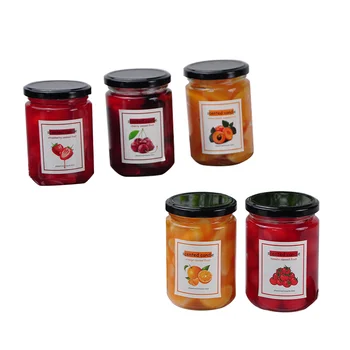 Luxury Top Trending House Perfumes Decorative Candle Strawberry Orange Jam Small Soy Candles Novelty Candle