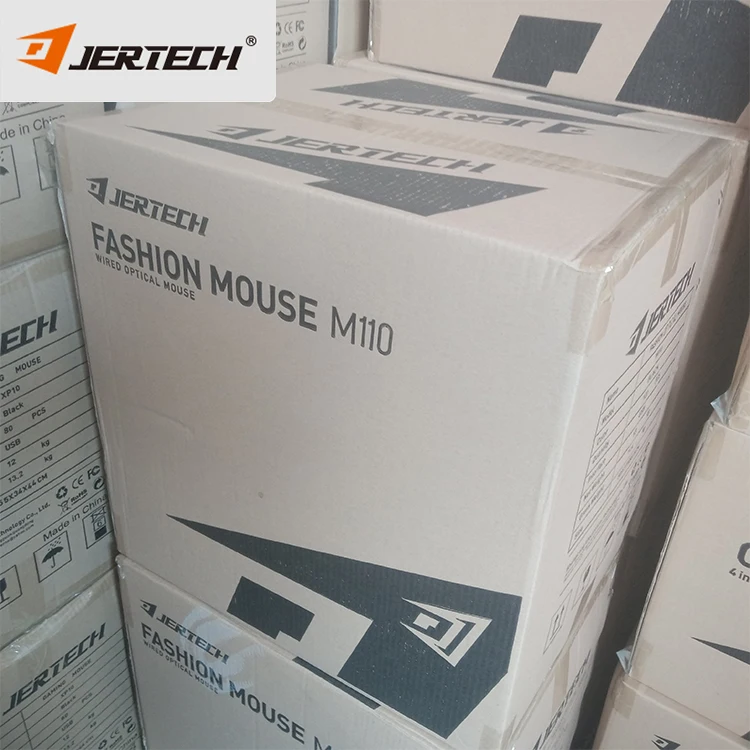 JERTECH M110 3D Button Mice PC 1200 DPI Optical Mouse Wired 1 Dollar Office USB Mouse for Computer