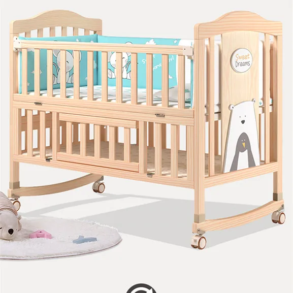 attachable cot to bed