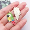 Green Parrot 30x14mm
