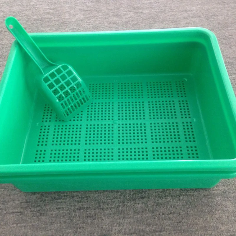 Factory Direct Eco-friendly Durable Box Cat Litter Tray Cat Toilet
