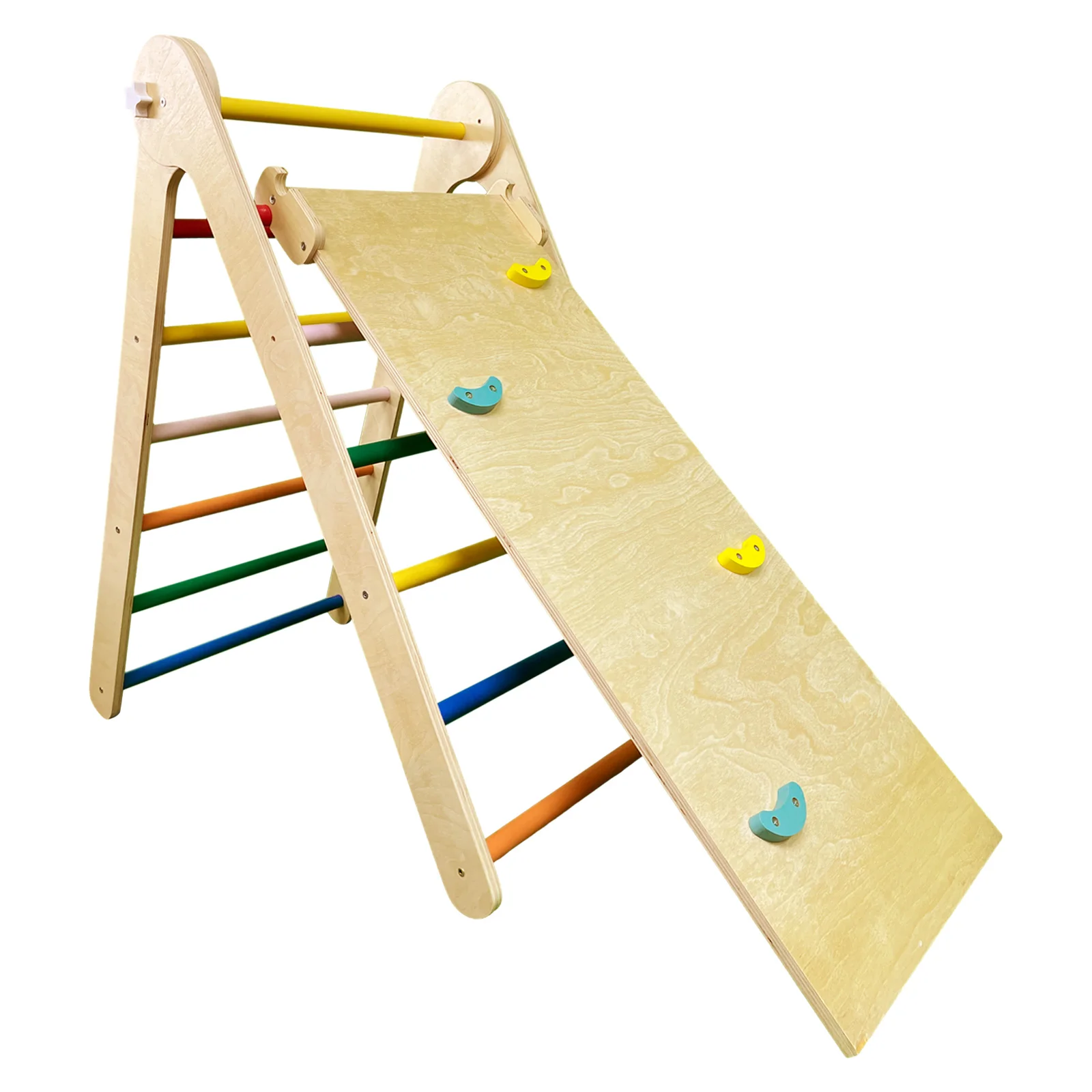 New Product Piklers Triangle Set Kids Wooden Arch Montessori Pickler ...