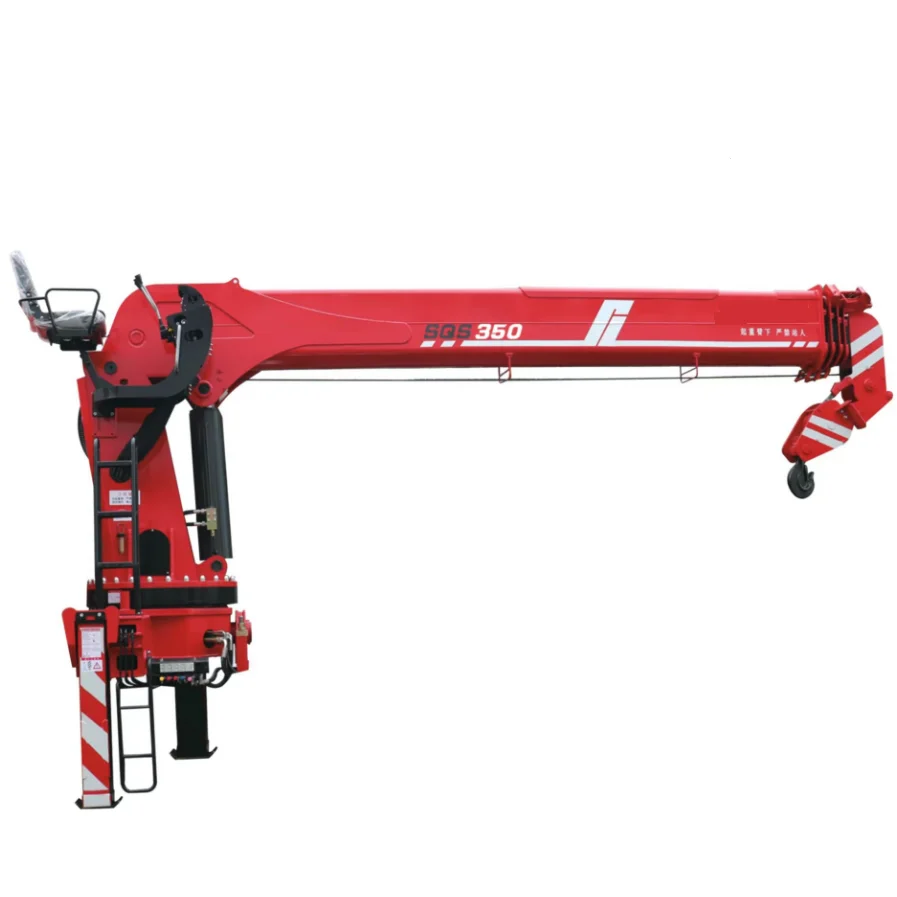 Factory Priced 3.5 Ton Boom Cranes Truck New Technology Mini Crane Vehicles Sale Used Mobile Crane 5 Ton Loading Capacity 10m