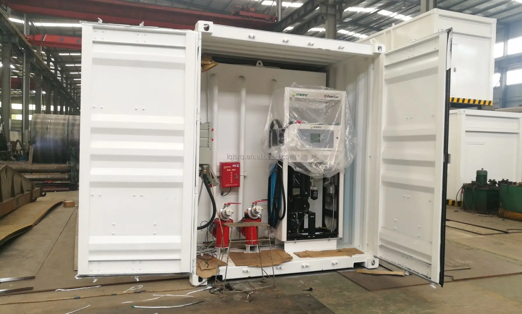 40 Feet Diesel Fuel Mobile Container Filling Station With Pump Buy