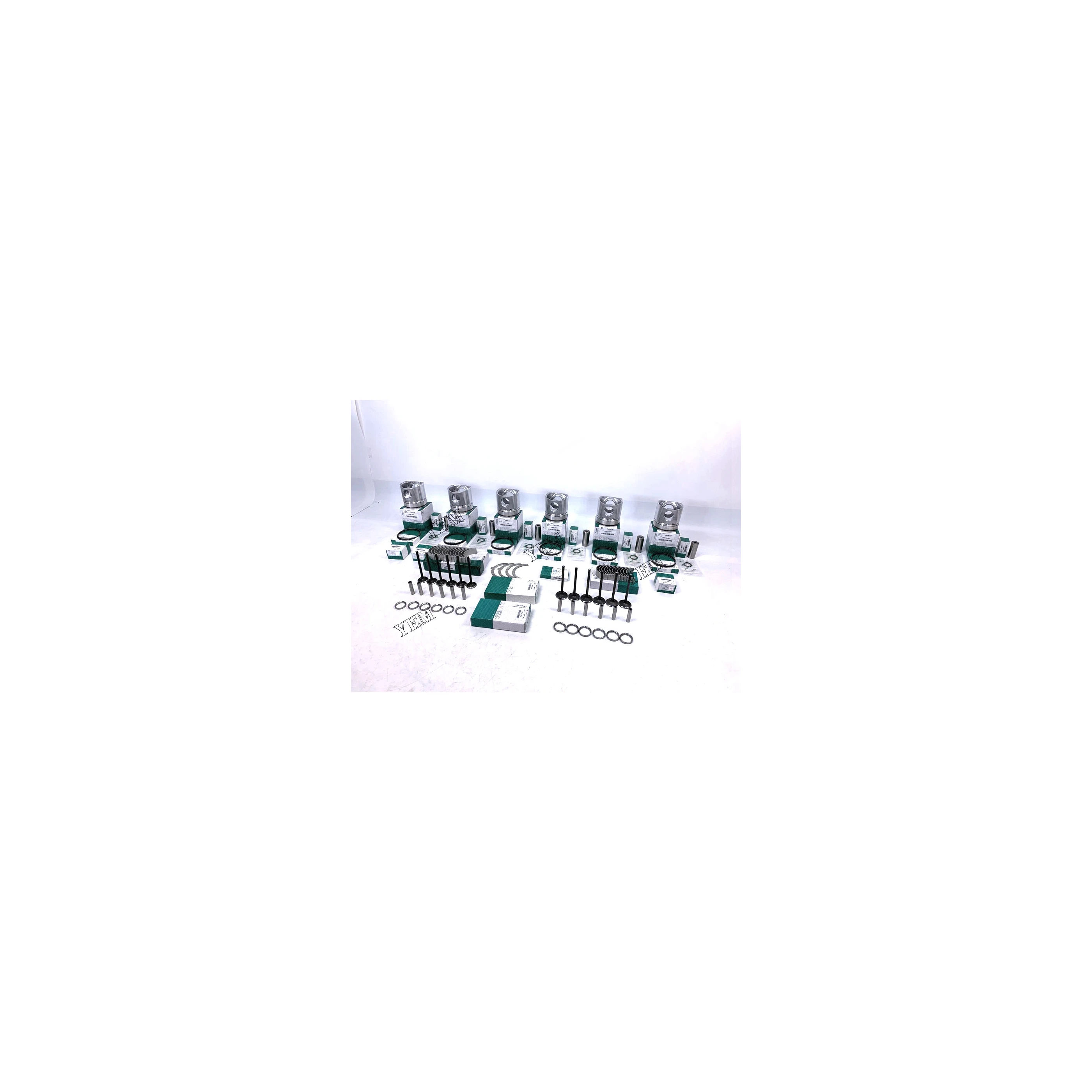 H07D Engine Rebuild Kit With Valve Bearings Piston Rings for Hino Fast Delivery Engine Parts