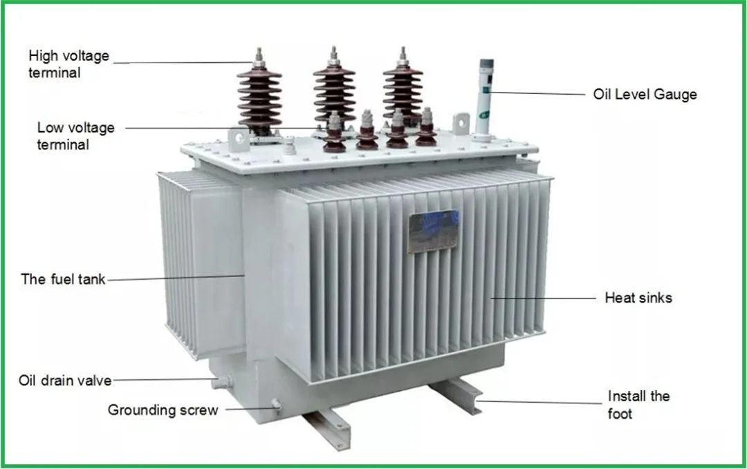 Sh15 6kv 11kv/0.4kv 50-2500kva Amorphous Alloy Three-phase Oil Type ...