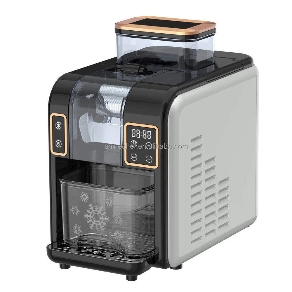 Korean Milk Snowflake Ice Making Machine Bingsu Machine Automatic Ice Smoothie Machine