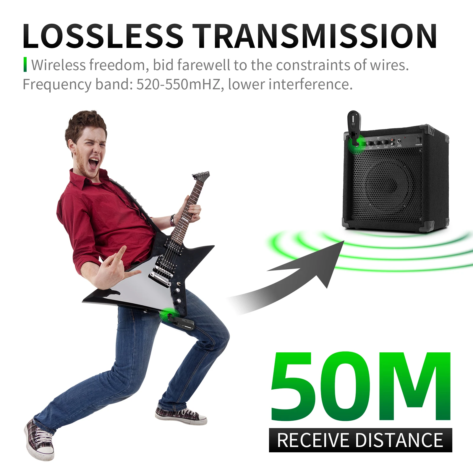 JTSY23 Transmitter and Receiver Professional Universal Wireless Microphone Record