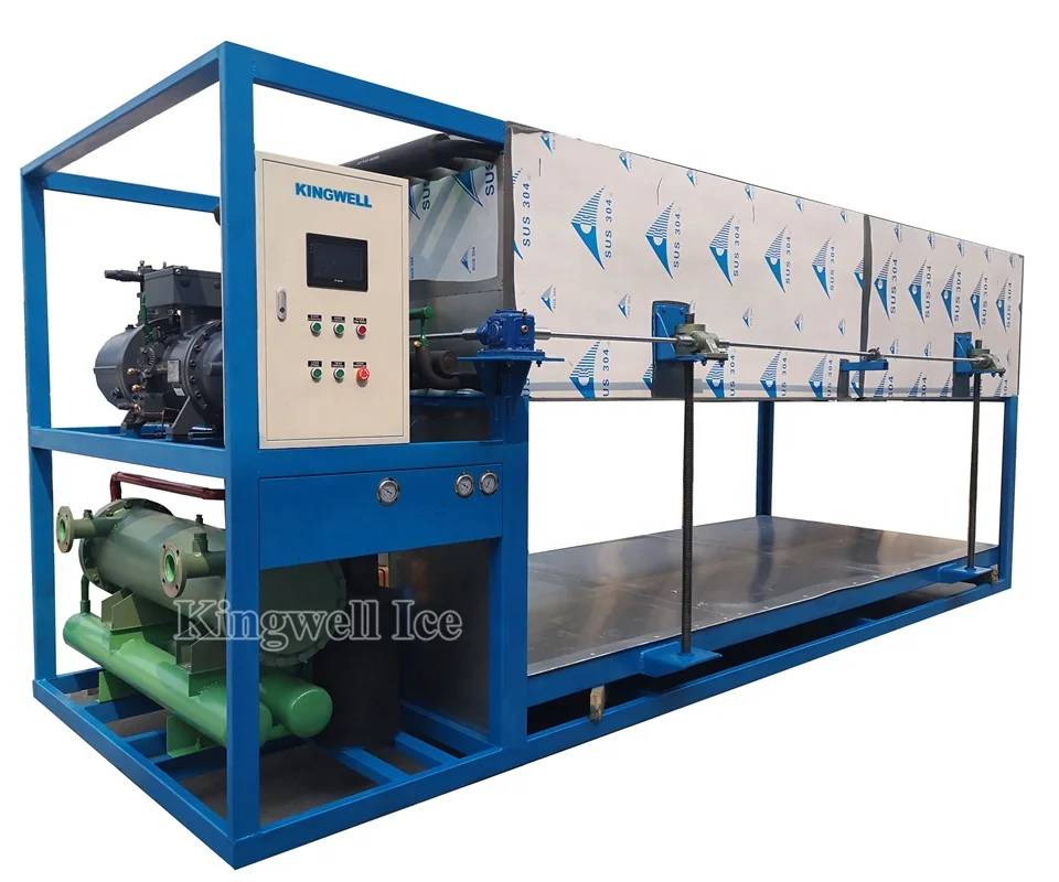 Big Ice Cube Machine Block Ice Maker Machine 10 Ton Hot Sale for Bahrain Israel Saudi Arabic