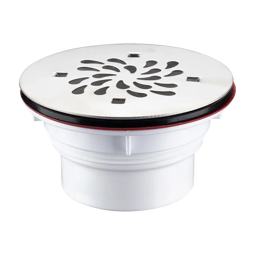 Abs Nocaulk Shower Tray Drain With Stainless Steel 304 Drain Grate