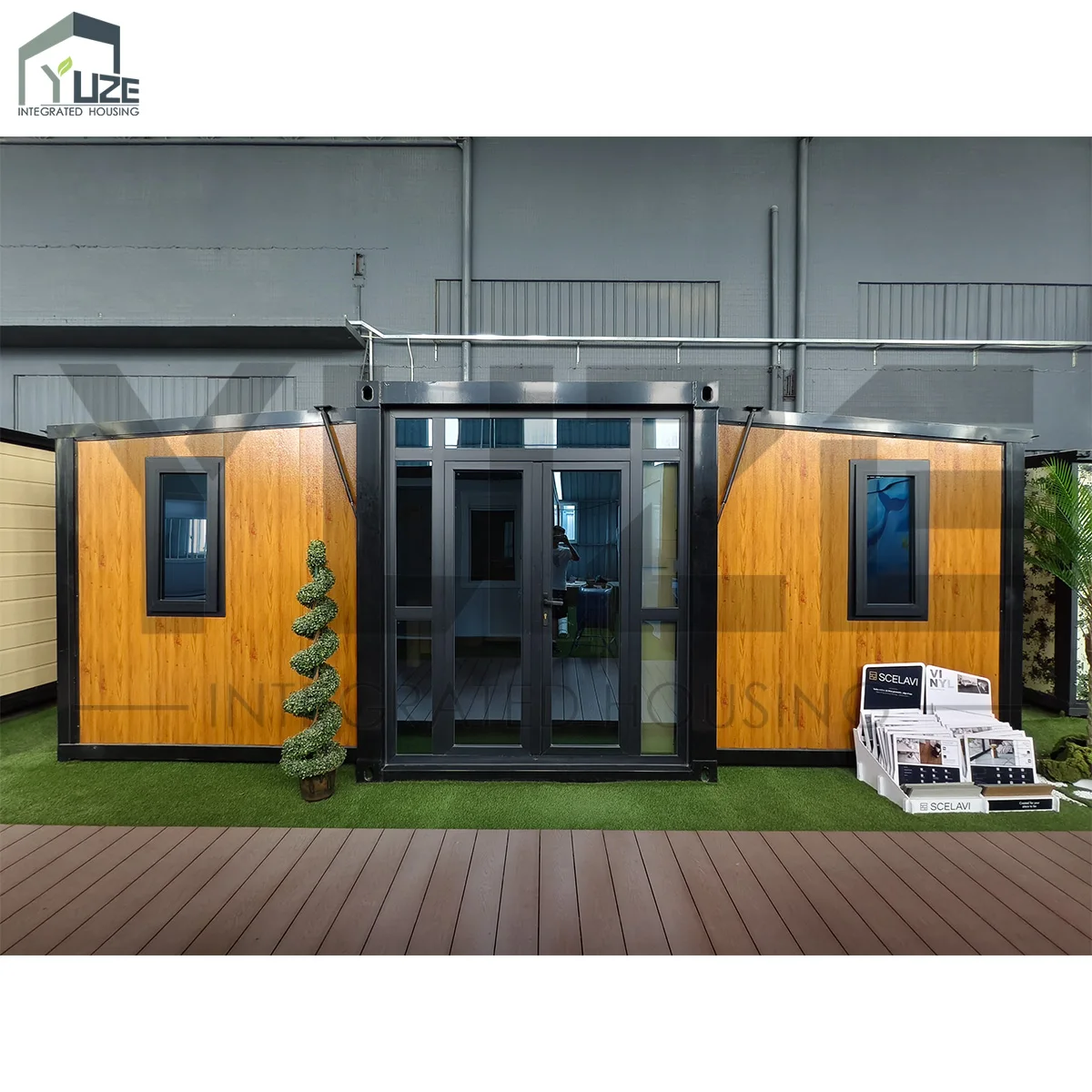 Custom Design Steel Structure Sandwich Panel 20FT Expandable Container Home for Sale