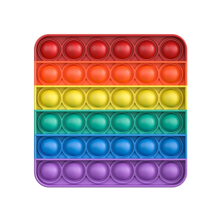 
 2021 Autism Game Bubble Sensory Stress Relief For Kids Push Bubble Sensory Fidget Toy  