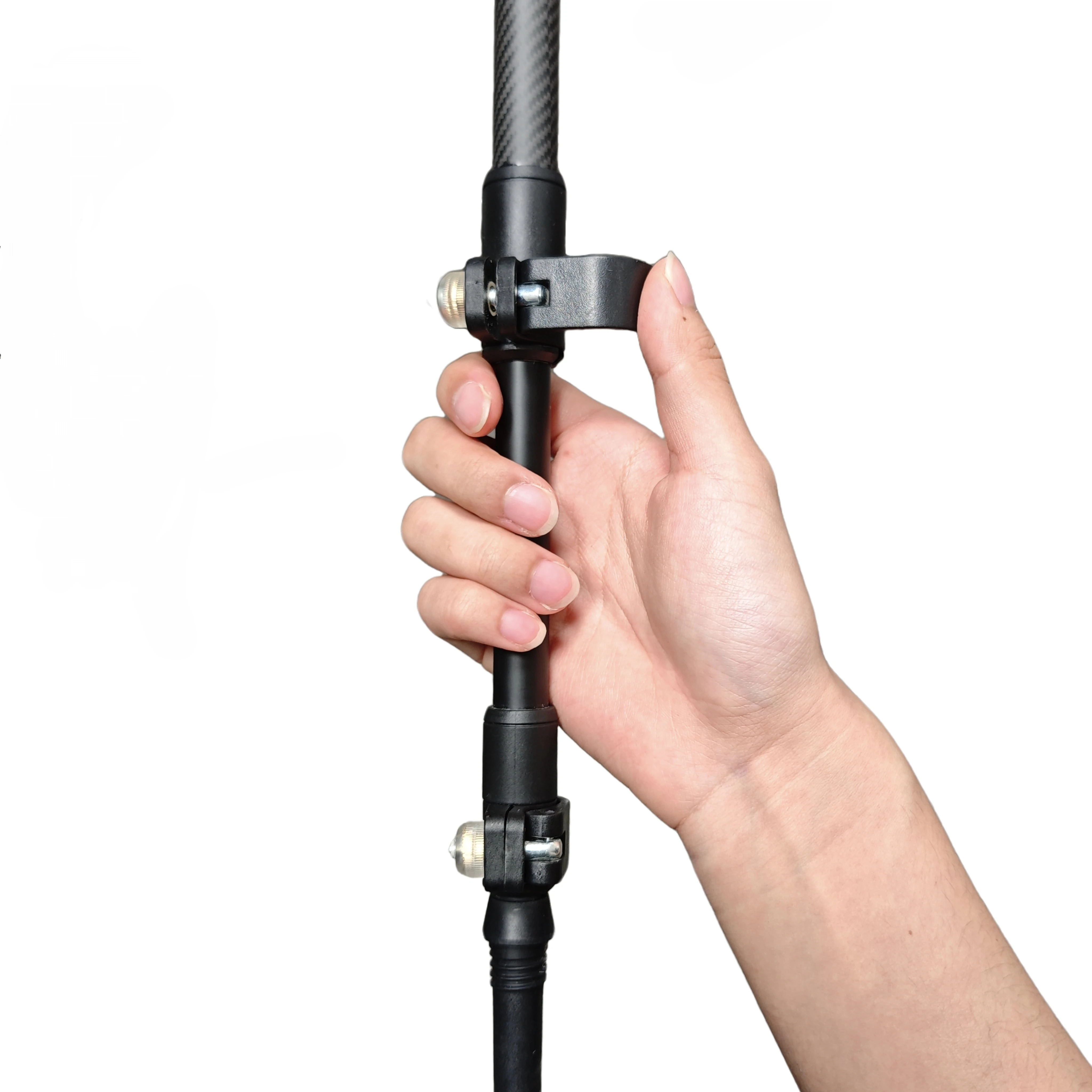 Telescopic Carbon Fiber Trekking Poles Lightweight Walking Sticks_voghion.com