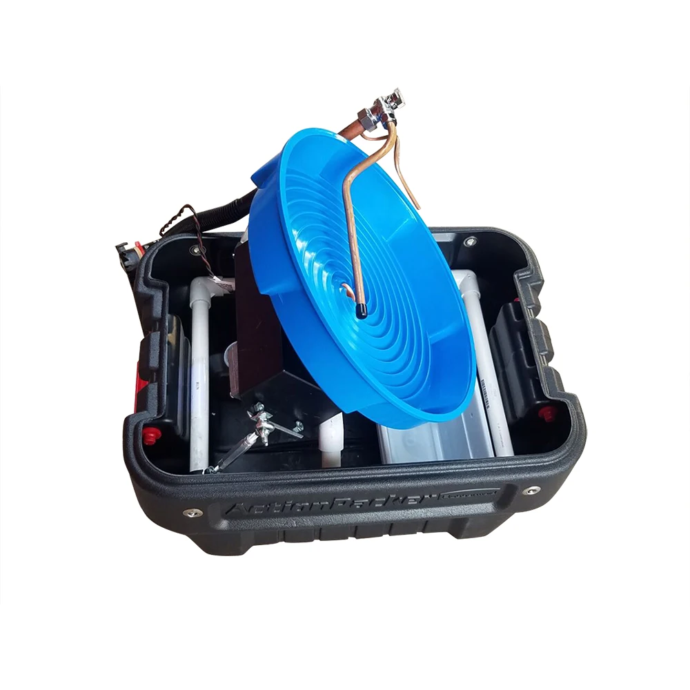 Mining Gold Prospecting Panning Machine Small Gold Miner Spiral Wheel Concentrator