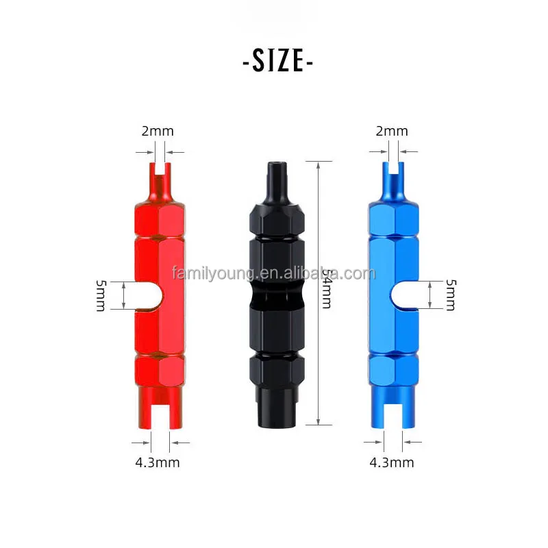 Многофункциональный инструмент для ремонта клапанов 3 в 1 дорожный велосипед алюминиевая насадка для велосипедных шин гаечный ключ AV/FV насадки трубчатый ключ для удаления сердечника