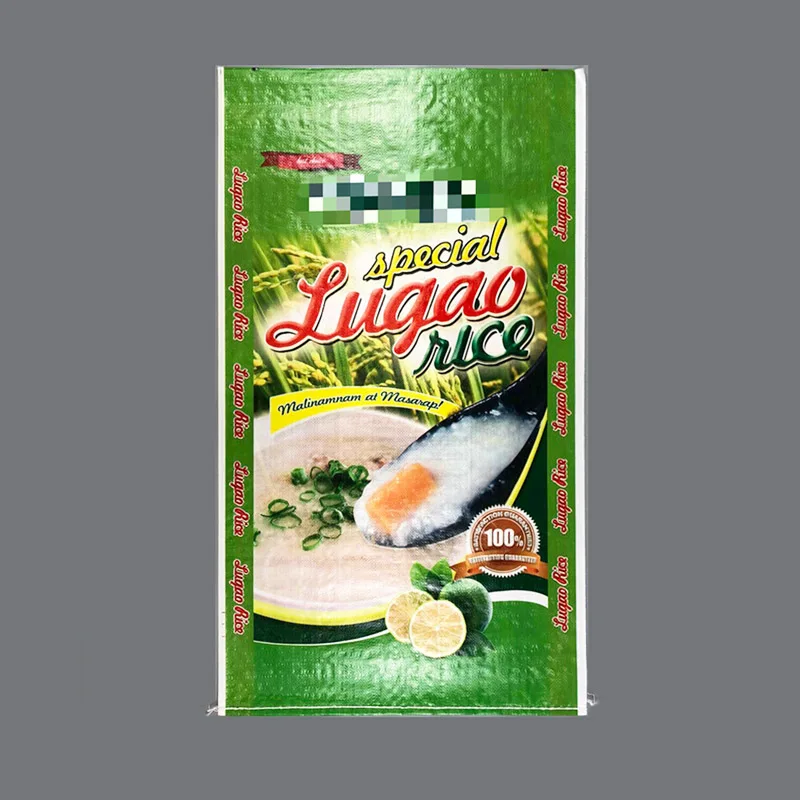 25kg Rice Bag Size Bopp Laminated Pp Woven Bag China Cheap 10kg Rice