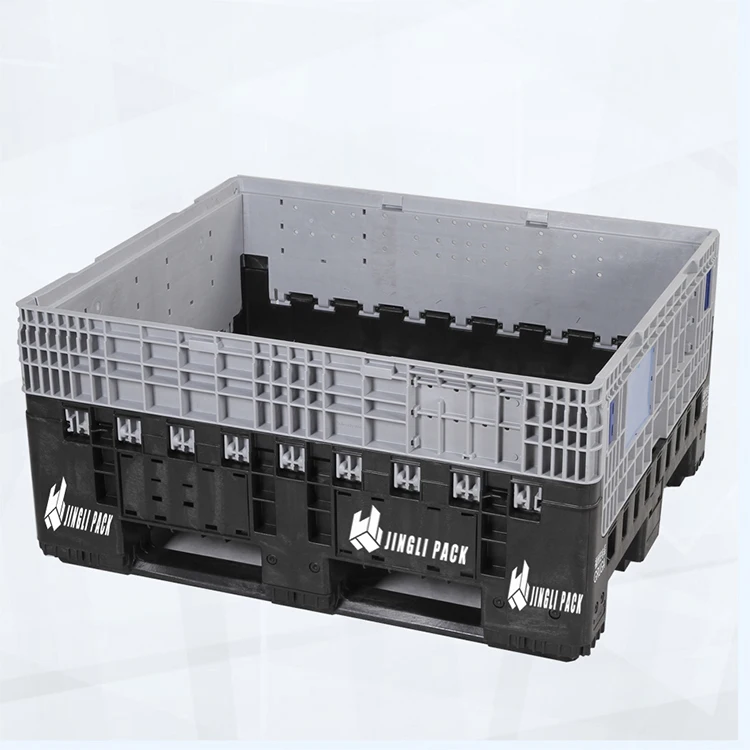 Высокое качество HDPE коробка для хранения большой емкости и складные пластиковые контейнеры