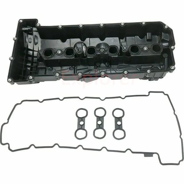 Engine Valve Cover W/ Gasket For Bmws 128i 328i 528i X3 X5 Z4