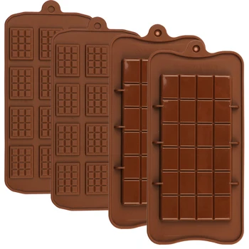 New Silicone Chocolate Mold 12 Shapes Chocolate baking Tools Non-stick Silicone Cake Candy Mold 3D mold DIY