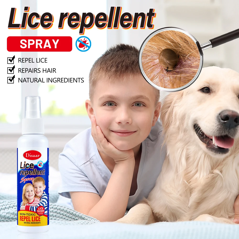 Disaar herbal spray body cleaning relieve itching lice repellent body spray for men and women