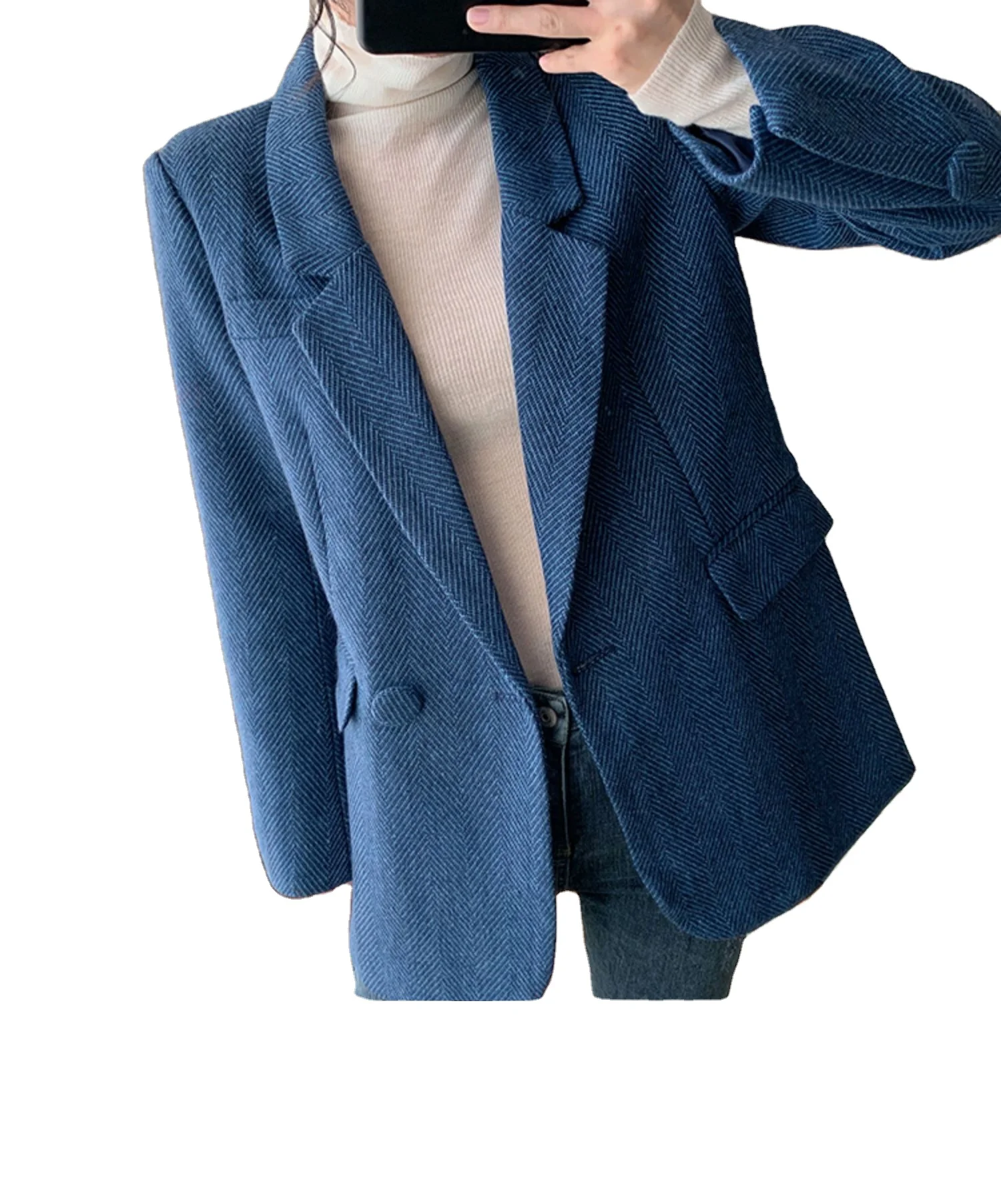 women woolen blazer