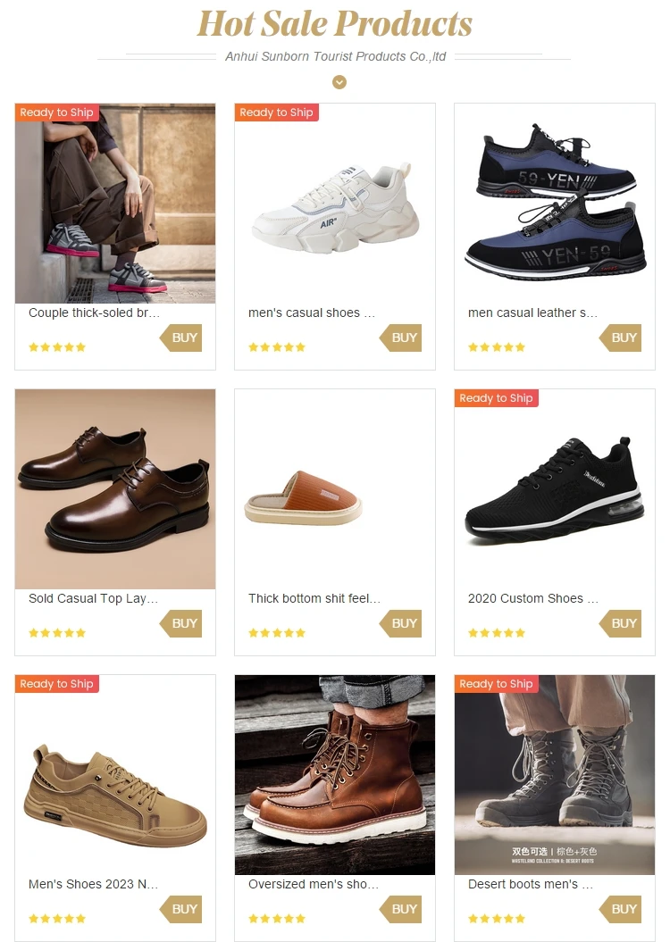 A Generation Of Leather Shoes For Men Spring And Autumn New Business ...