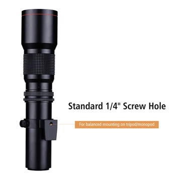 En Vente 500mm F8-32 Téléobjectif Zoom Lentille De Caméra - Buy Objectif 500mm F