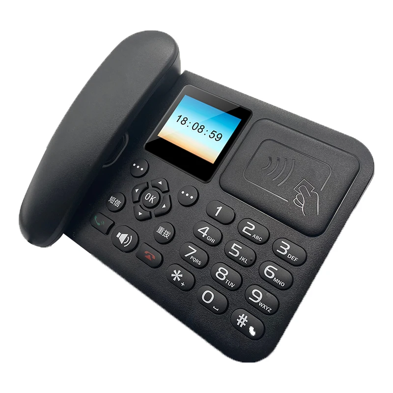 4g Lte Gsm Volte Cordless Desk Phone Wireless Desktop Telephone With Battery Backup Wifi Hotspot 1877