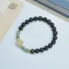 single circle bracelet jade cat claw