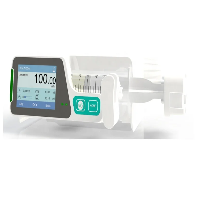 Medical Syringe infusion pump With dynamic pressure system function