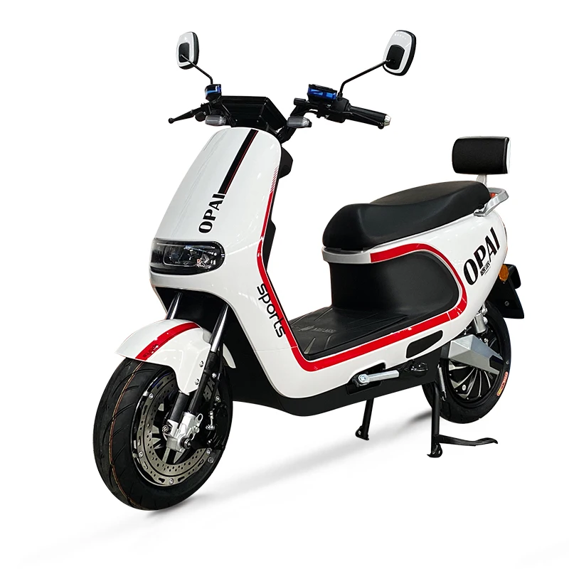 Opai  Electric Scooter Electric Bike 800w 60V 20Ah Electric Motorcycle With Pedals Disc brake Drum brake