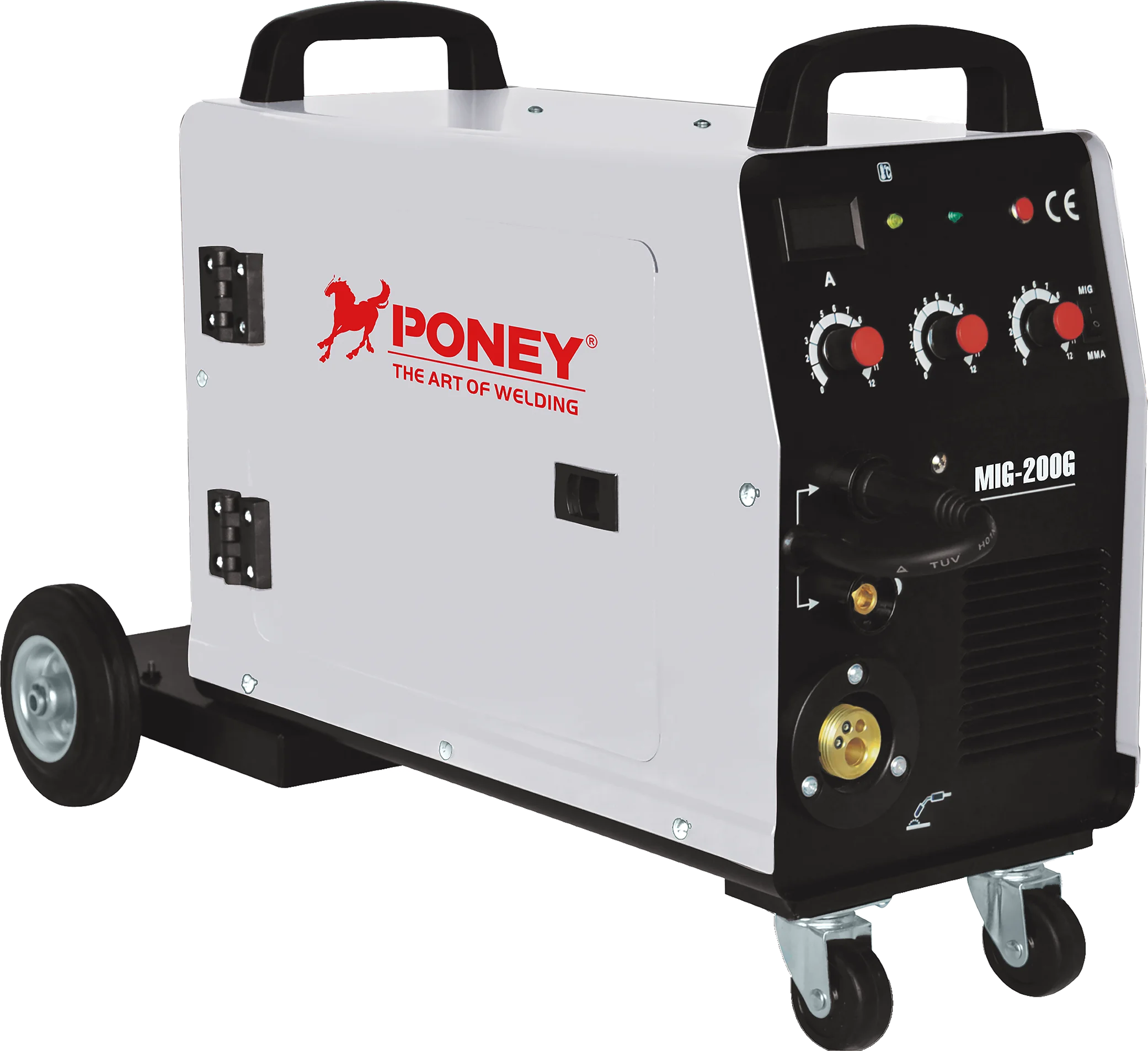 High Duty Vycle  MIG Welder Industrialdigit Display  MIG Welding Machine MIG-250 220V