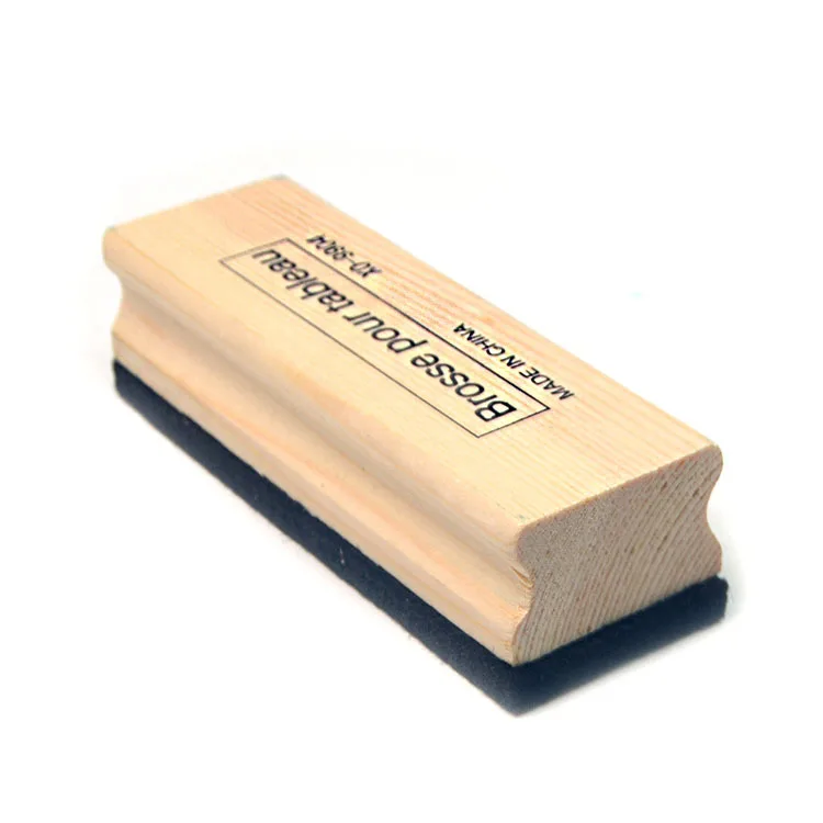 High Quality Chalkboard Wooden Erasers Felt Dry Erase Board