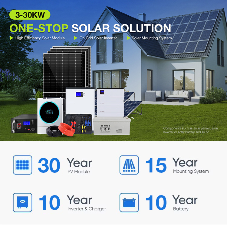 Home Use Wholesale 5kw Photovoltaic System - Hybrid Kit