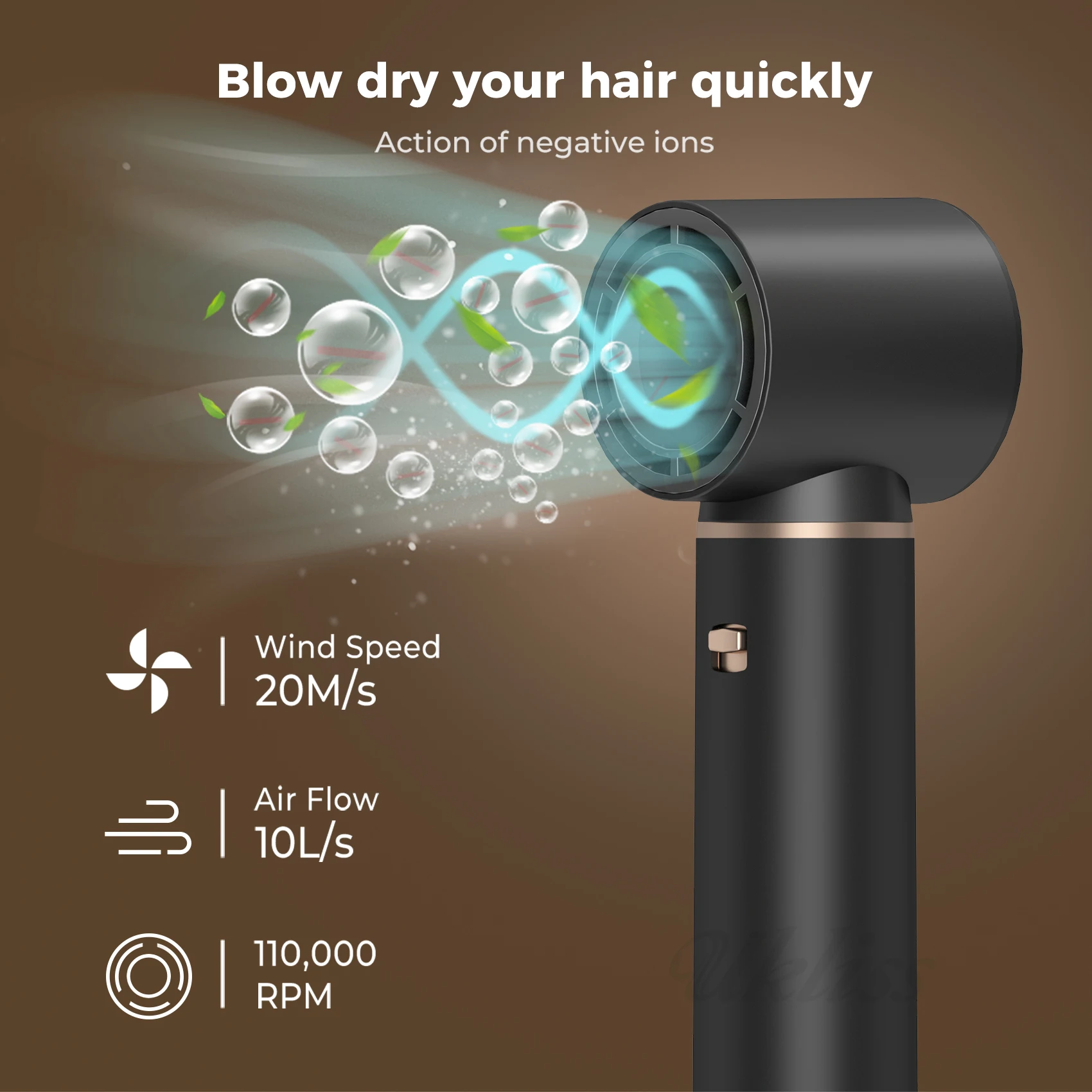 5 in 1ヘアドライヤーマルチスタイラー（カーリングアイロン 
