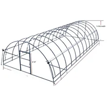 Plastic Greenhouses Tunnel Greenhouse Single-Span Greenhouses For Sale