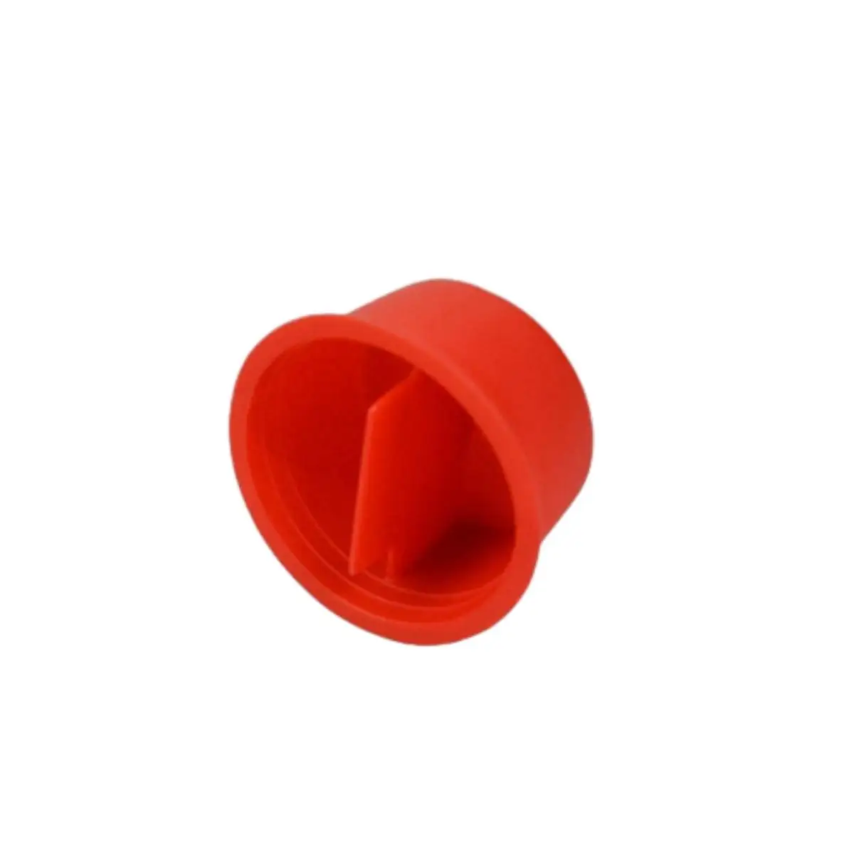 Low OEM/ODM Central Pull Tab Conical Plug Integrated Plug Head Red Low-density Polyethylene Plastic Protective Plugs