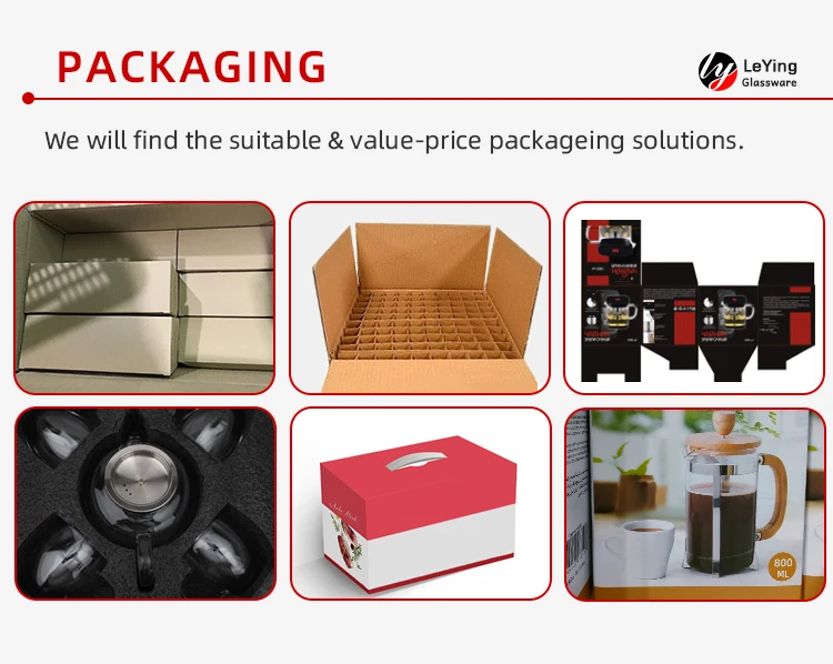 Coffee Tea Sets 350ml 600ml 800ml French Press Plastic Black Heat