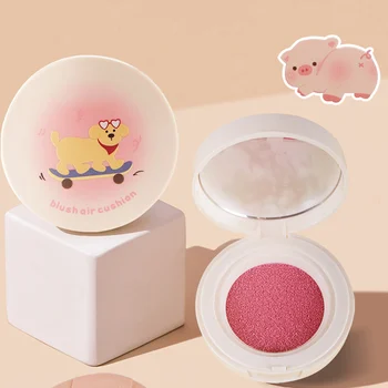 Wholesale Cosmetics Cosmetics Blush Compliant Natural Makeup Long-Lasting Soft Cushion Moisturizing Blush