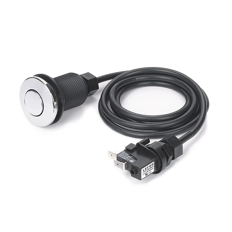 Lefoo Food Waste Disposer Air Switch Bath Tub Spa Waste Garbage