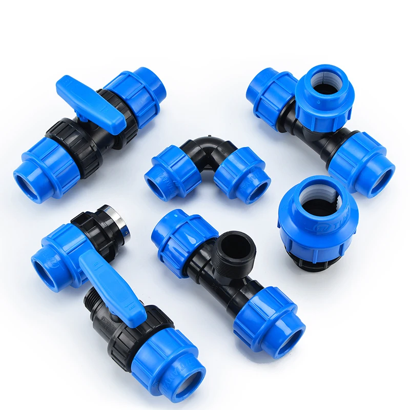 TIANYAN Offer Free Samples High Quality Female Thread PP compression fittings PVC Single Union 