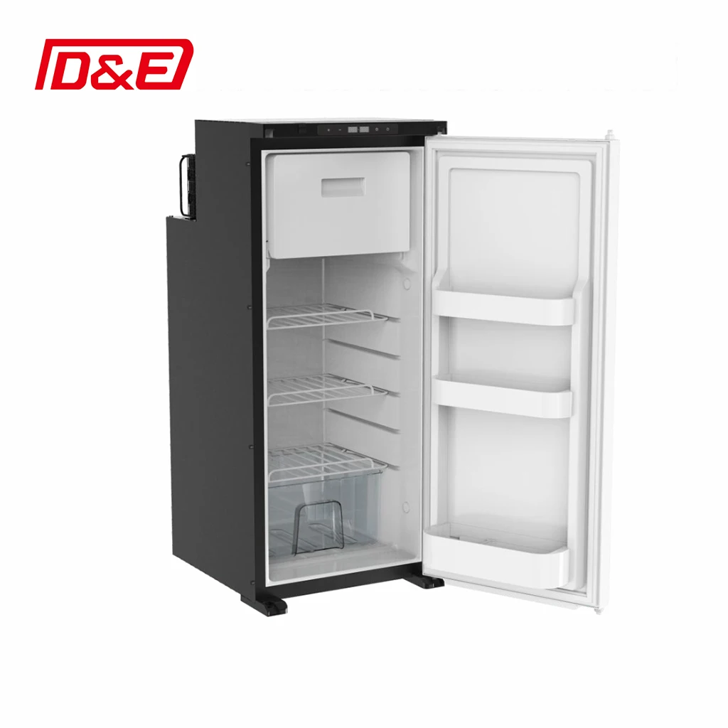 12 24v Caravan RV Camping Compressor Refrigerator Fridge R90 Dual Zone Portable Freezer Small Refrigerator Vertical Car Fridge