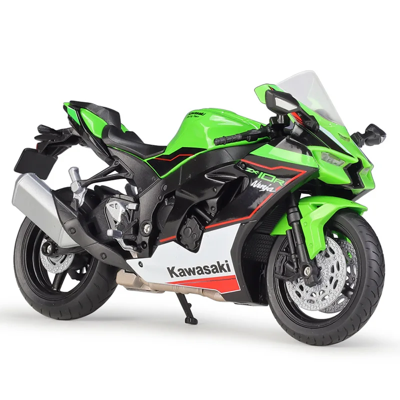 Welly 1:12 Boys Kawasaki Ninja ZX-10R Diecast Toys Metal